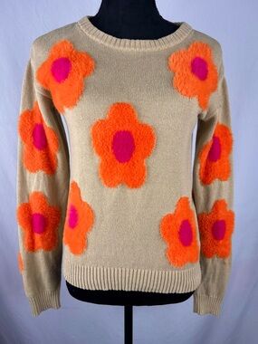 Epic Threads Girls Groovy Floral Pull Over Sweater